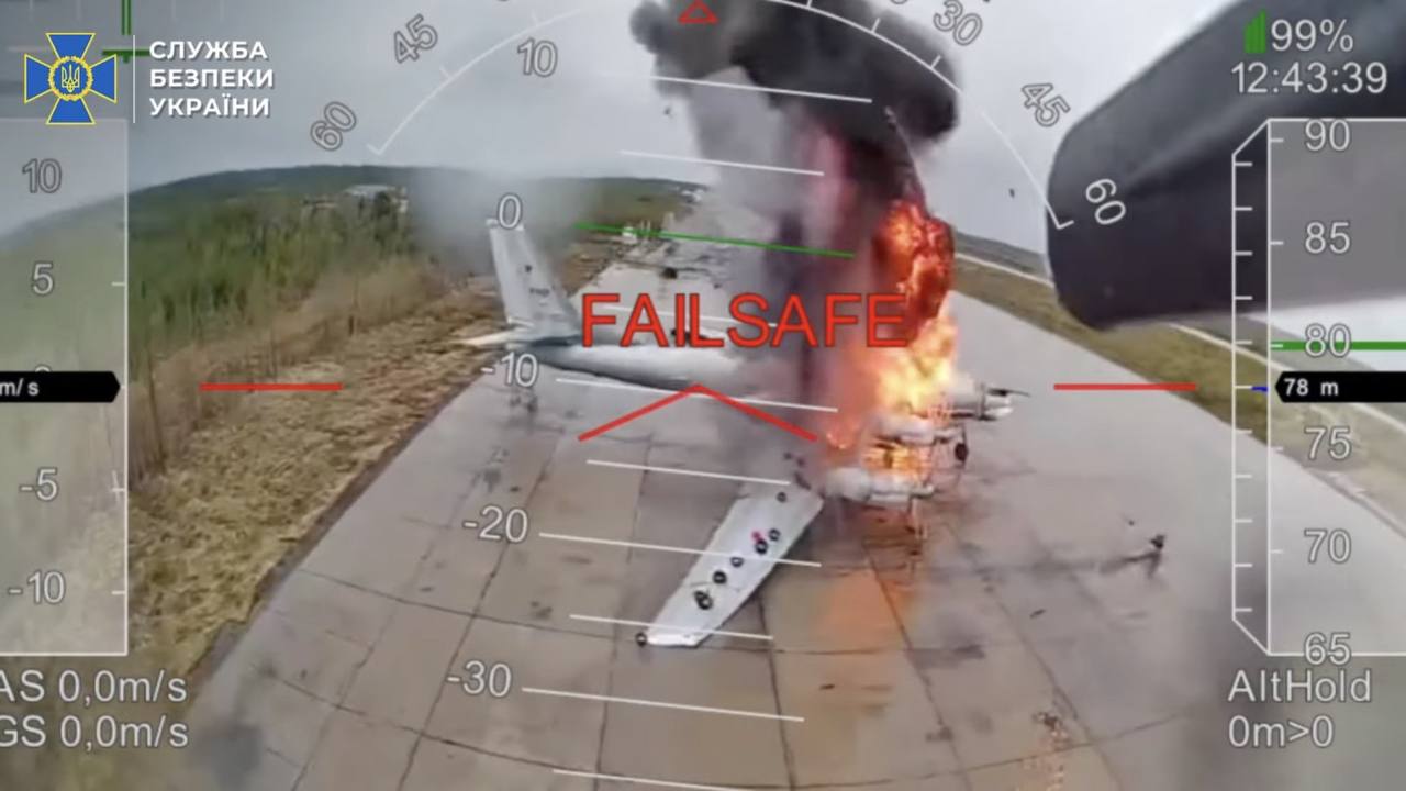 Ukrainian SBU drone strike on Russian strategic bomber, Operation Spiderweb