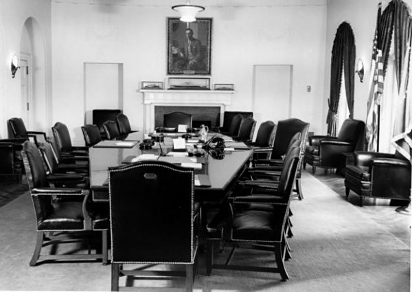 The Cabinet Room at the White House